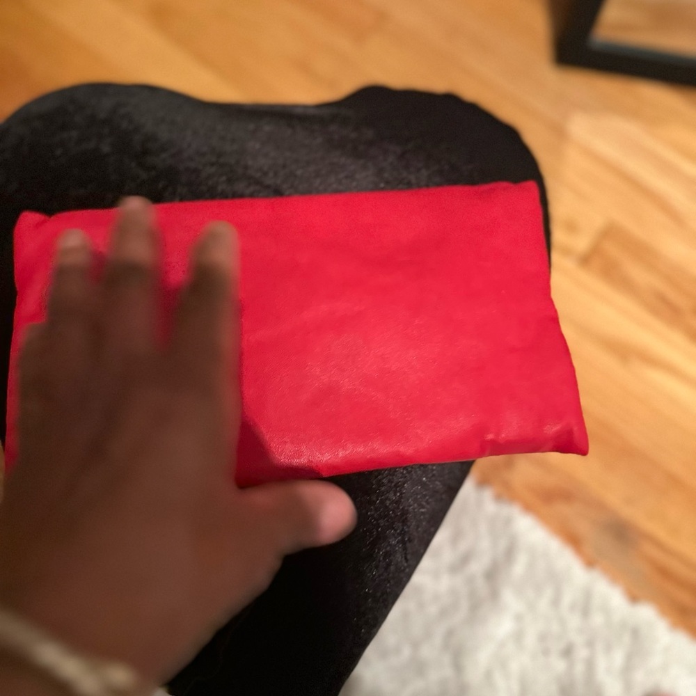 The Limited Vibrant Red Clutch